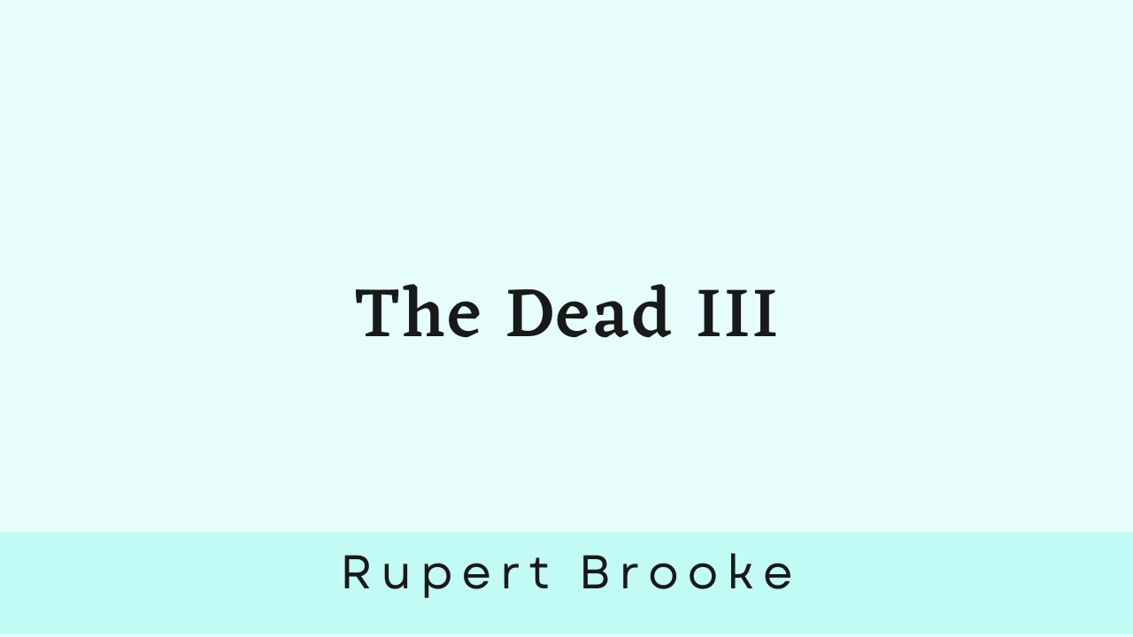 The Dead III
