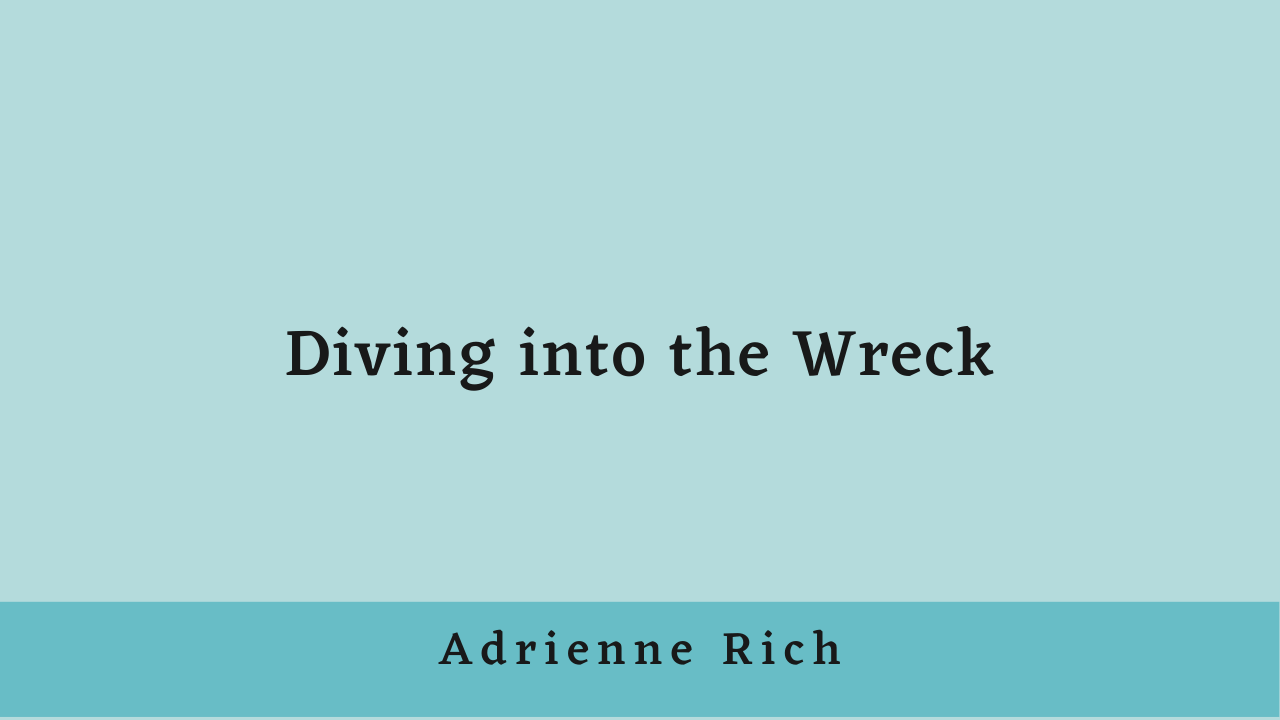 Diving into the Wreck