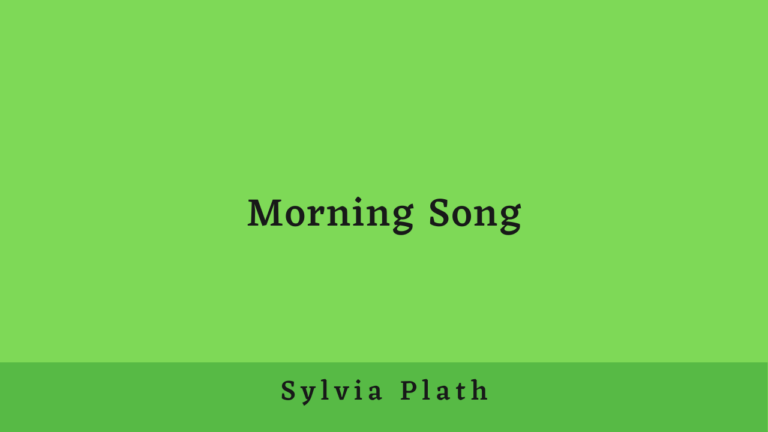 Morning Song