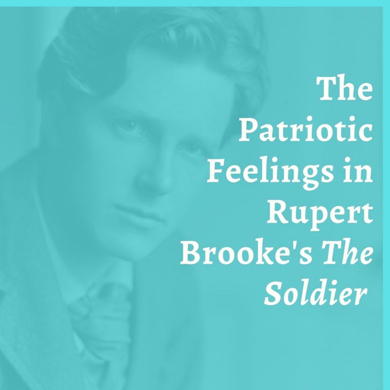 patriotic feelings in the soldier